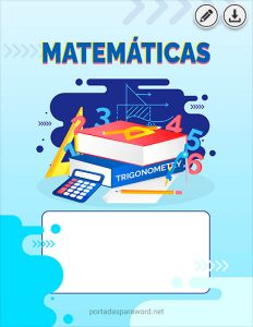 portadas de matemáticas